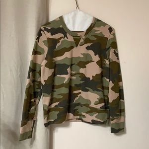 Madewelll Camo Crewneck Sweatshirt (Medium)